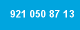 921 050 87 13 921 050 87 13